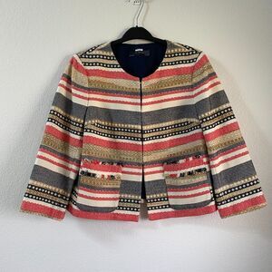 The Limited Womens Blazer Jacket Coat Sz XL Multicolor‎